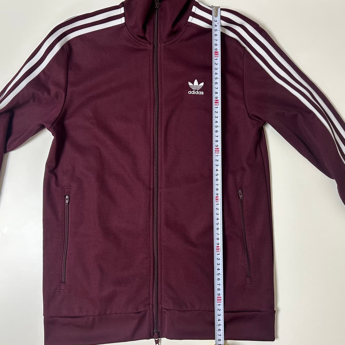 아디다스 베켄바우어 버건디 트랙탑 져지 상품이미지3