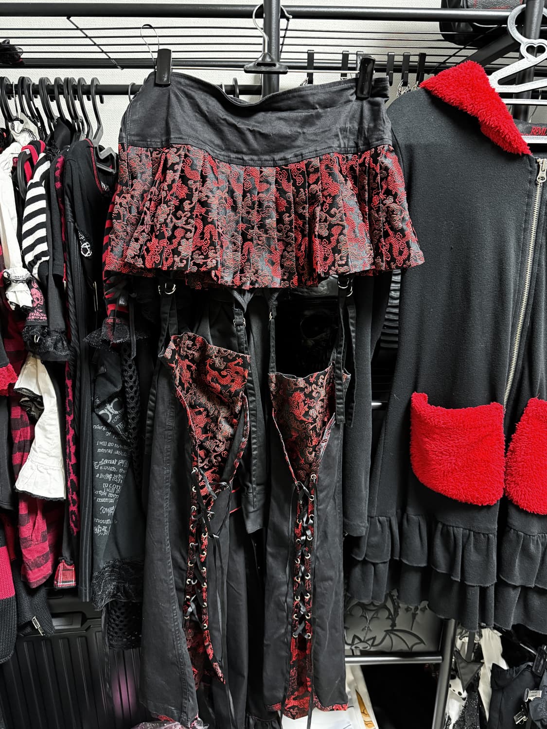 펑크레이브 스커트 & 레그워머 상품이미지1