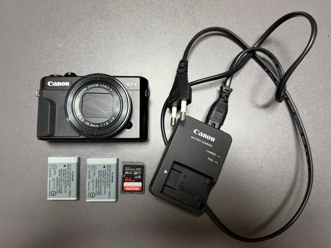 캐논 G7X Mark 2 디지털 카메라 상품이미지1