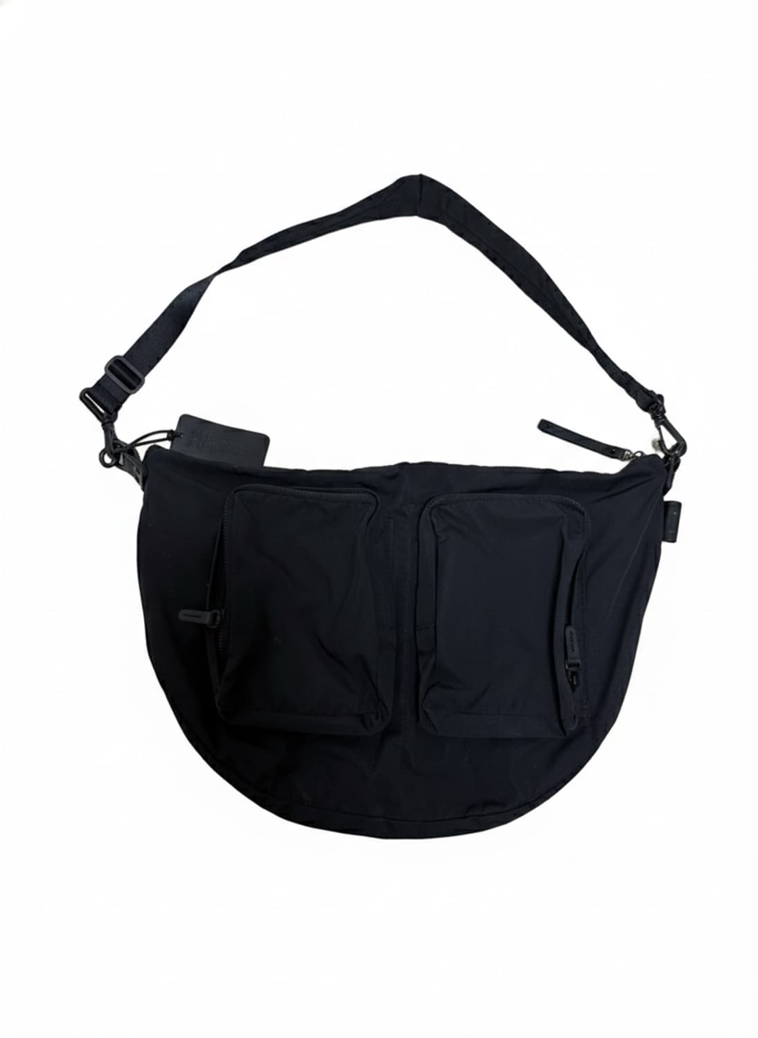 아미아칼바 개버딘 바디백 (블랙) 상품이미지1