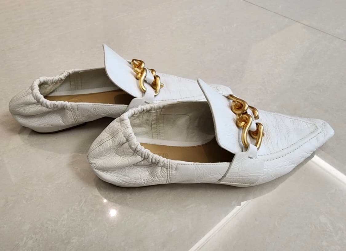 Bottega veneta 보테가베네타 램스킨 마담 플랫 여성 로퍼 상품이미지2