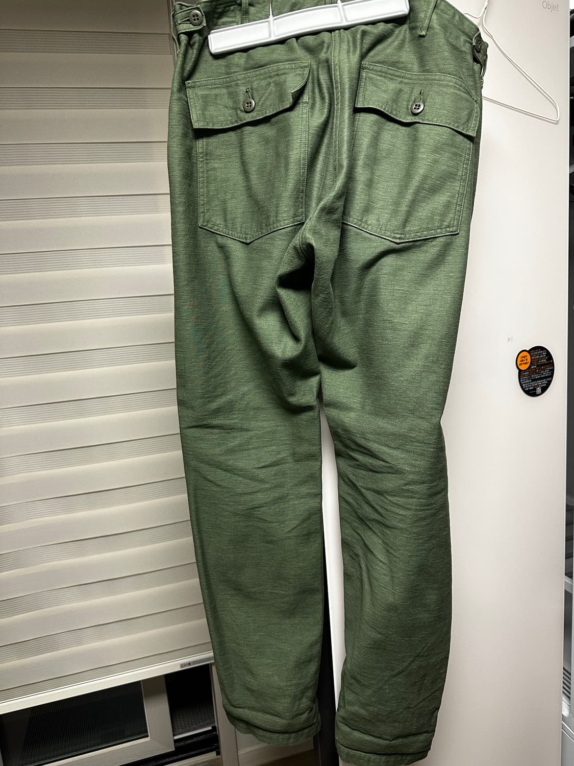 (2회착) 오어슬로우 퍼티그 슬림핏 XL (4사이즈) 상품이미지1