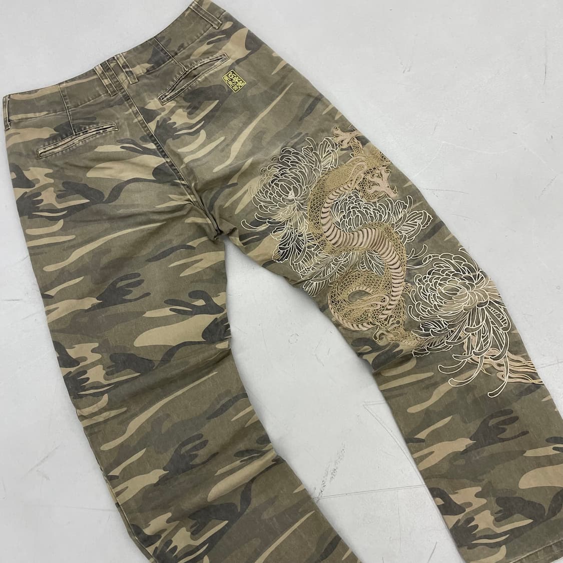 카라쿠리 타마시 드래곤 용자수 카모 오리엔탈 팬츠 상품이미지5