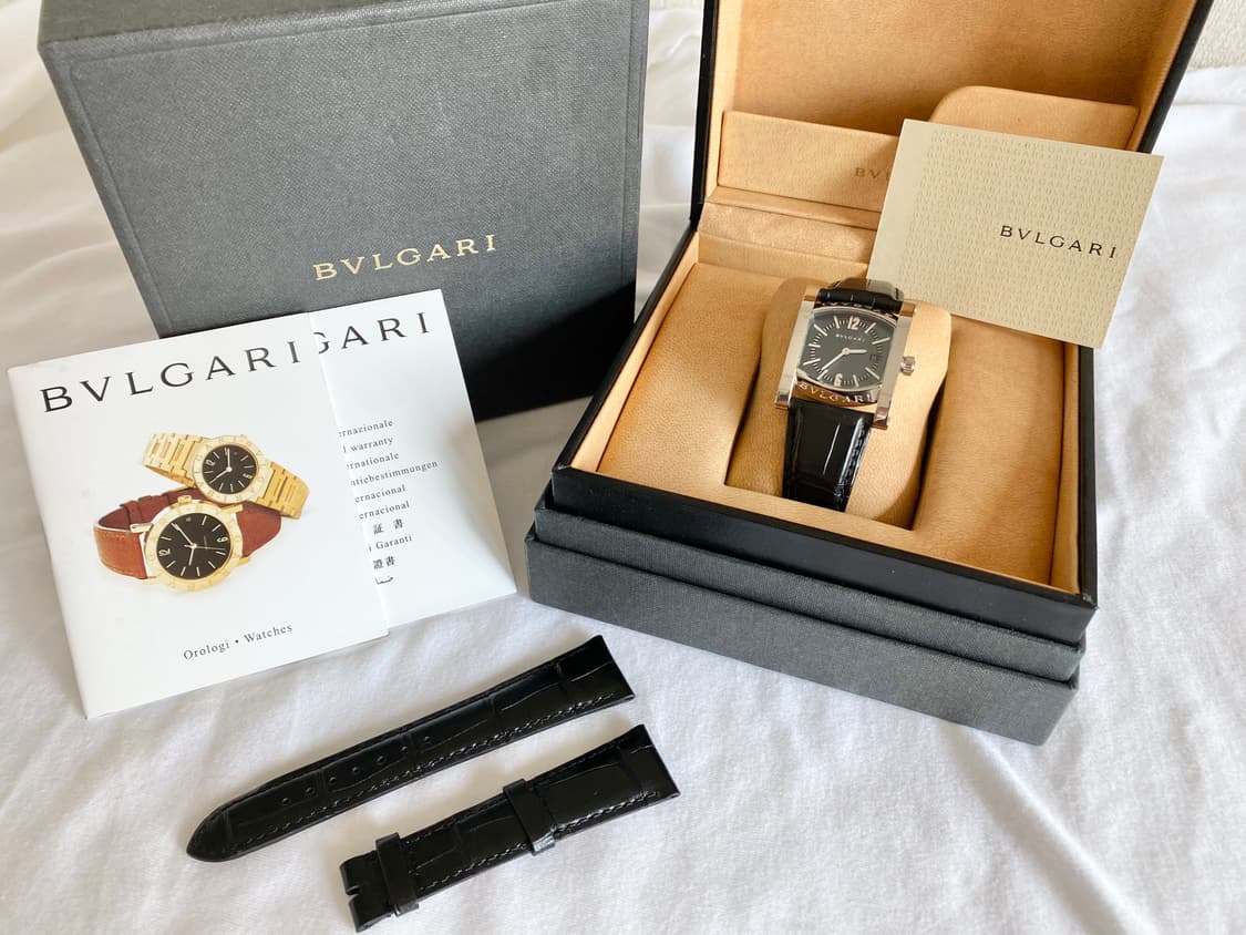 불가리 아시오마 AA39S 39mm 쿼츠 중형 사이즈(남녀공용) 상품이미지2