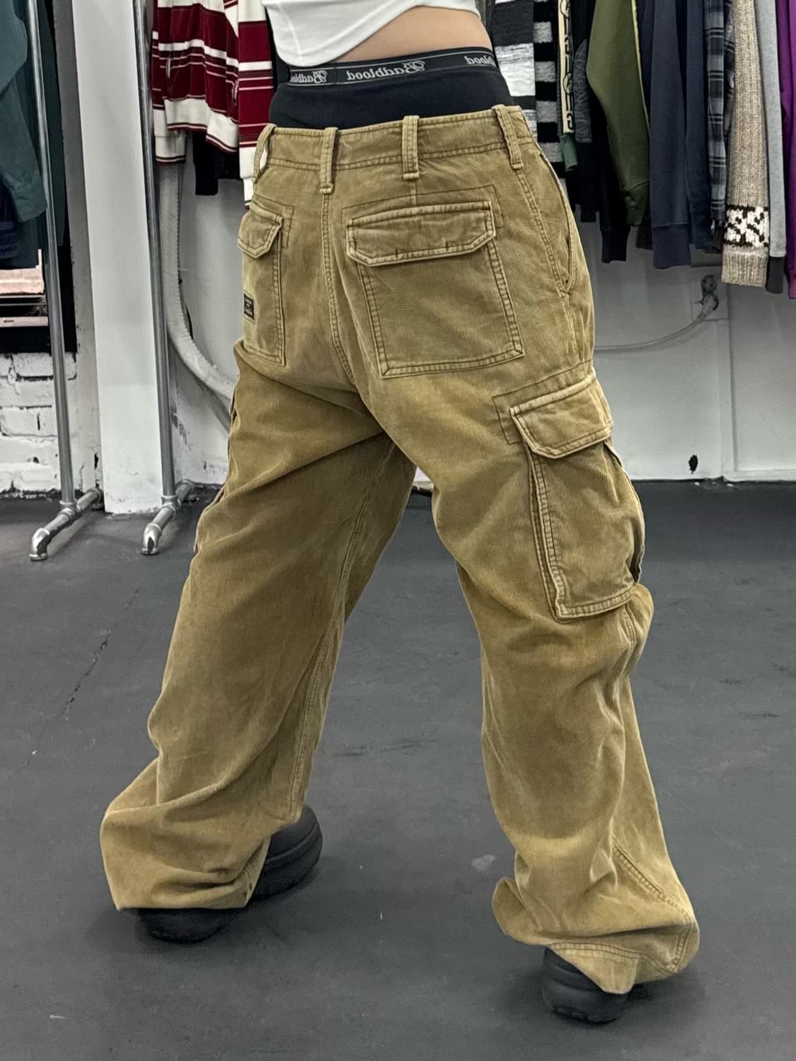 후아유 코듀로이 카고팬츠 상품이미지4