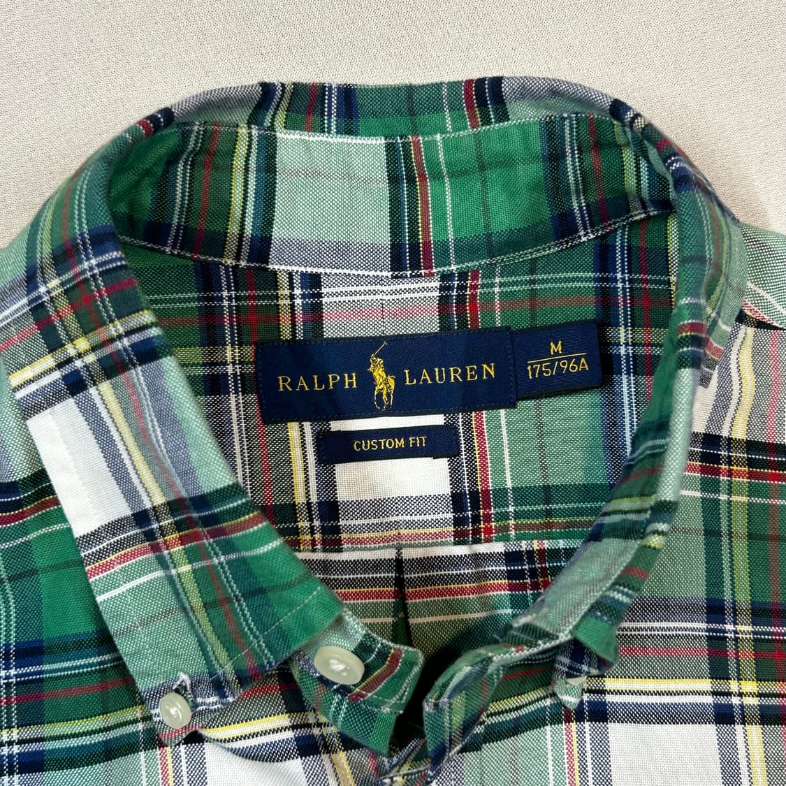 M) 폴로 랄프로렌 클래식 옥스포드 체크 셔츠 상품이미지7