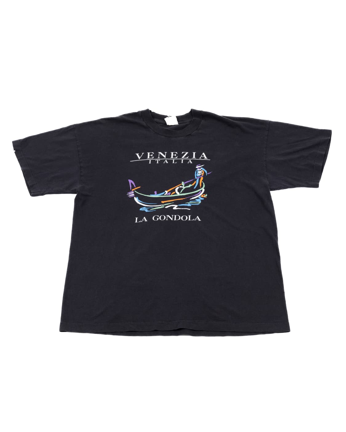 80s SCREEN STARS 베네치아 프린팅 T-Shirt 상품이미지1