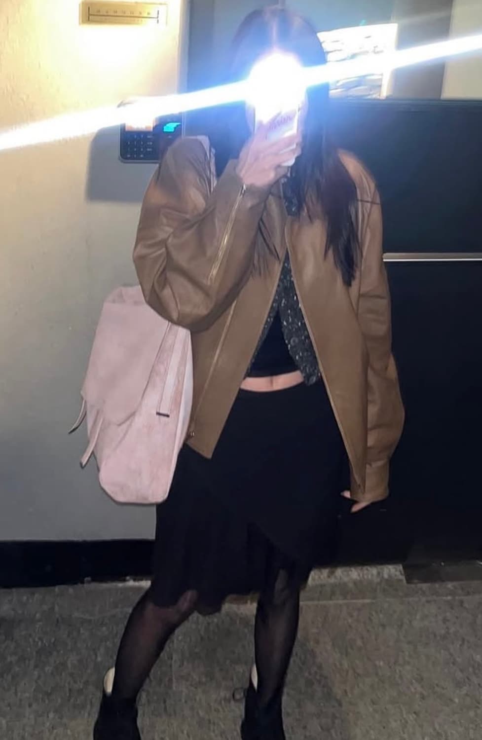 maryam nassir zadeh 램 가죽 자켓 상품이미지2