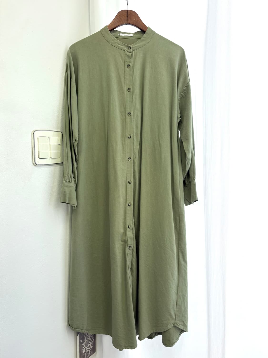 CRB 코튼 모리걸 셔츠 롱 원피스  JPN 상품이미지1