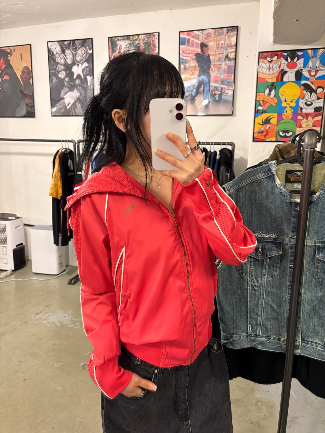 퓨마 빈티지 집업 상품이미지2