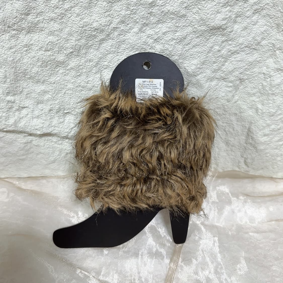 빈티지 Y2K memoi 브라운 퍼 레그워머 발토시 상품이미지2