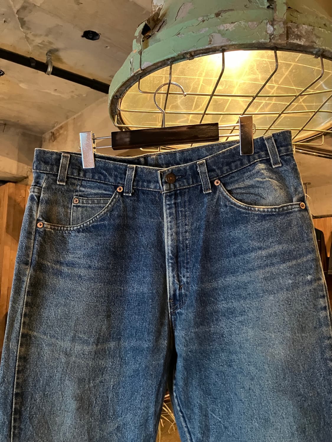 80s USA 빈티지 리바이스 517 부츠컷 데님 팬츠 상품이미지3