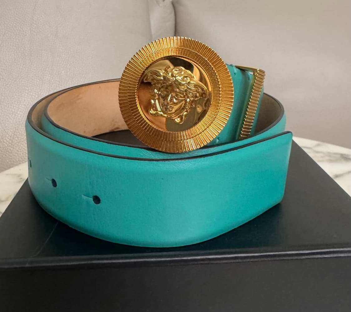 versace  메두사헤드 가죽벨트 상품이미지1