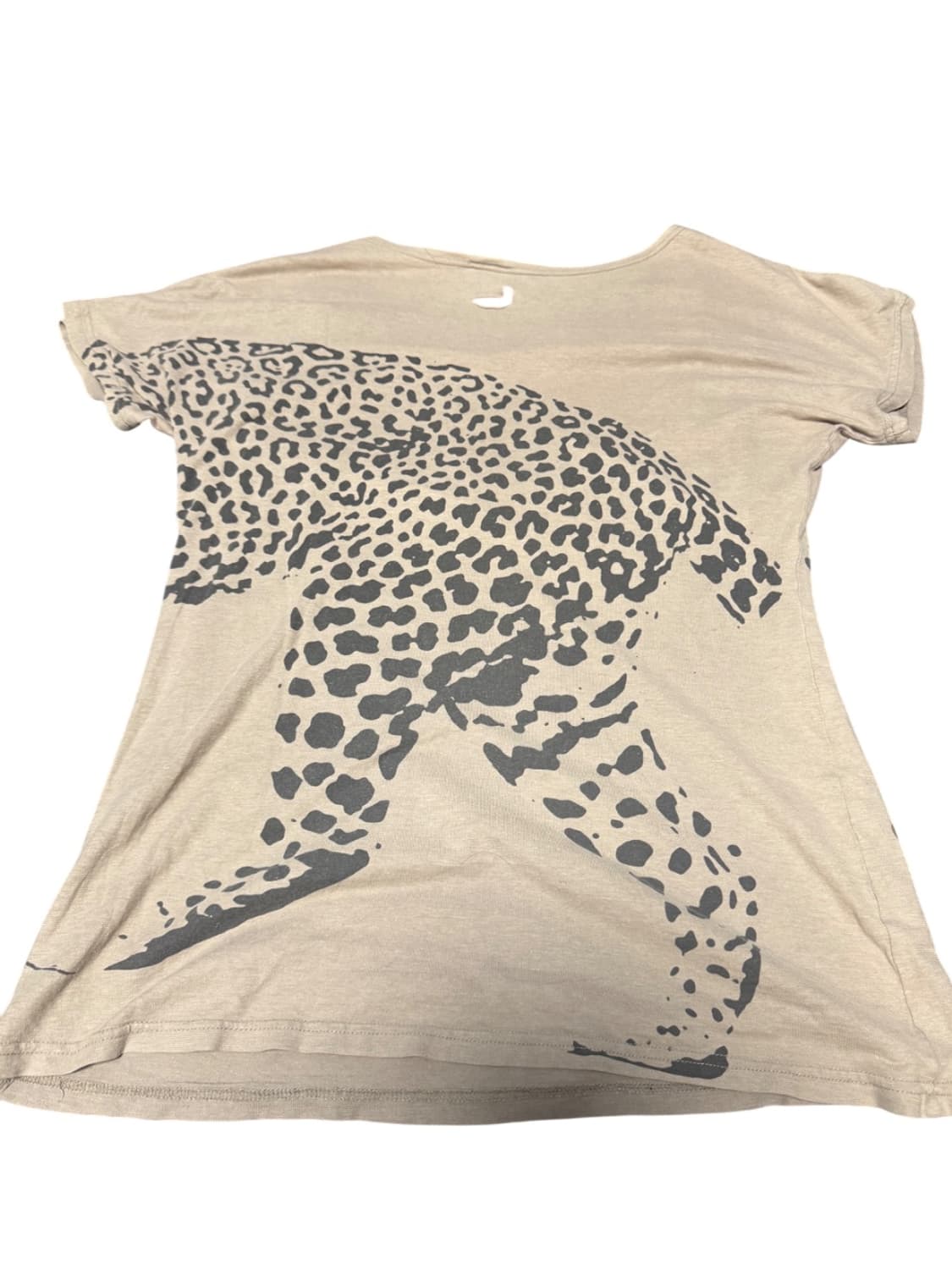 Leopard print slim t-shirt 상품이미지3