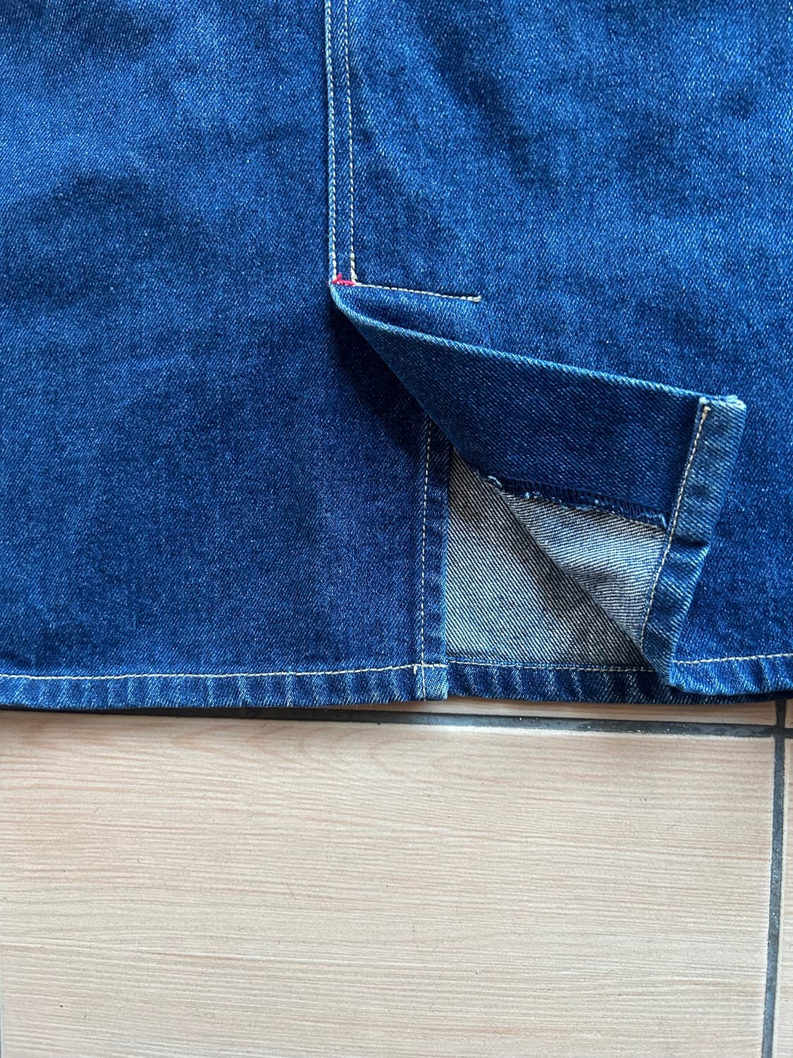 디키즈 데님 멜빵치마 상품이미지4