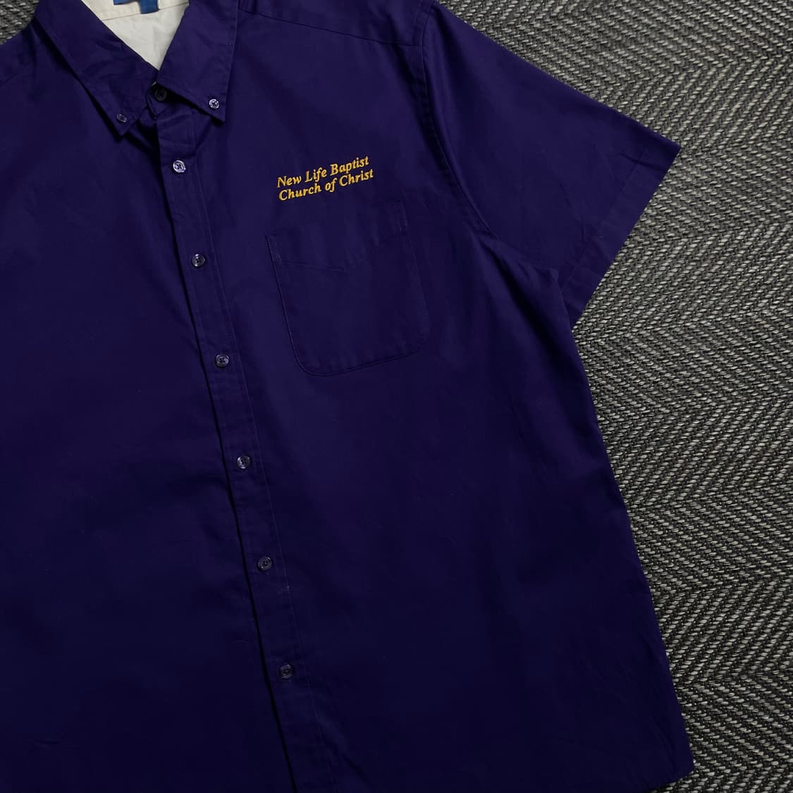 USA 오리지날 빈티지 워크 박시핏 셔츠o 4145 상품이미지3