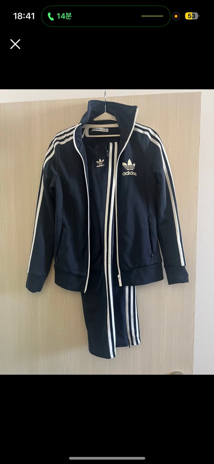 아디다스 네이비 트랙탑 세트 상품이미지1