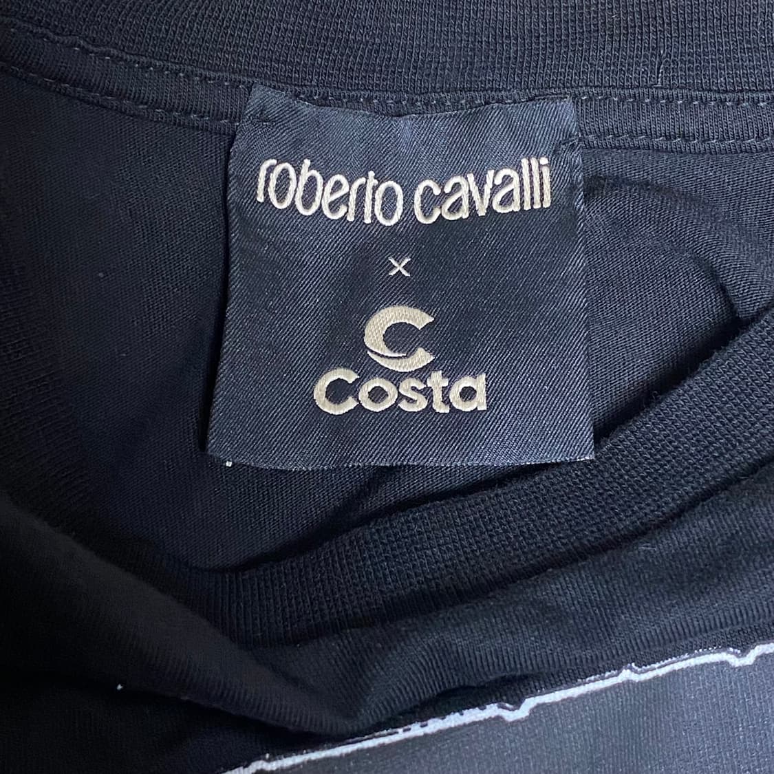Roberto Cavalli 그래픽 티셔츠 블랙 M 상품이미지4