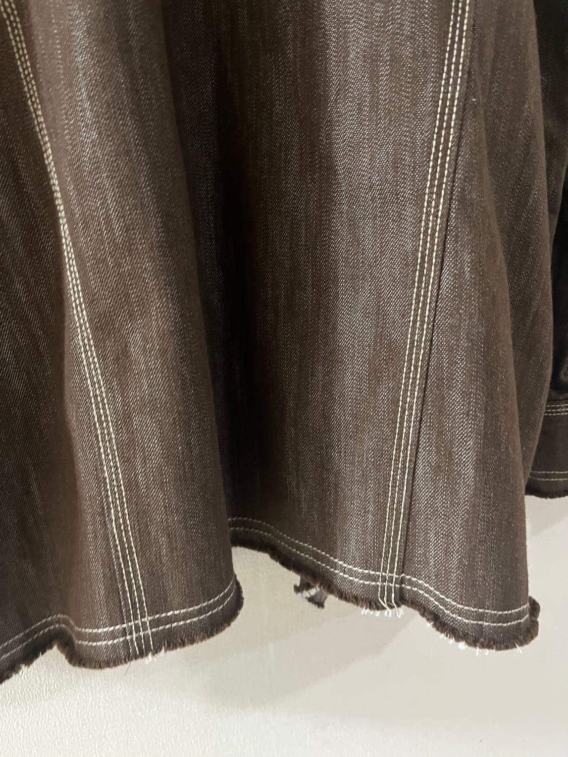 THEILMA 더일마 브라운스티치 자켓셔츠 상품이미지6