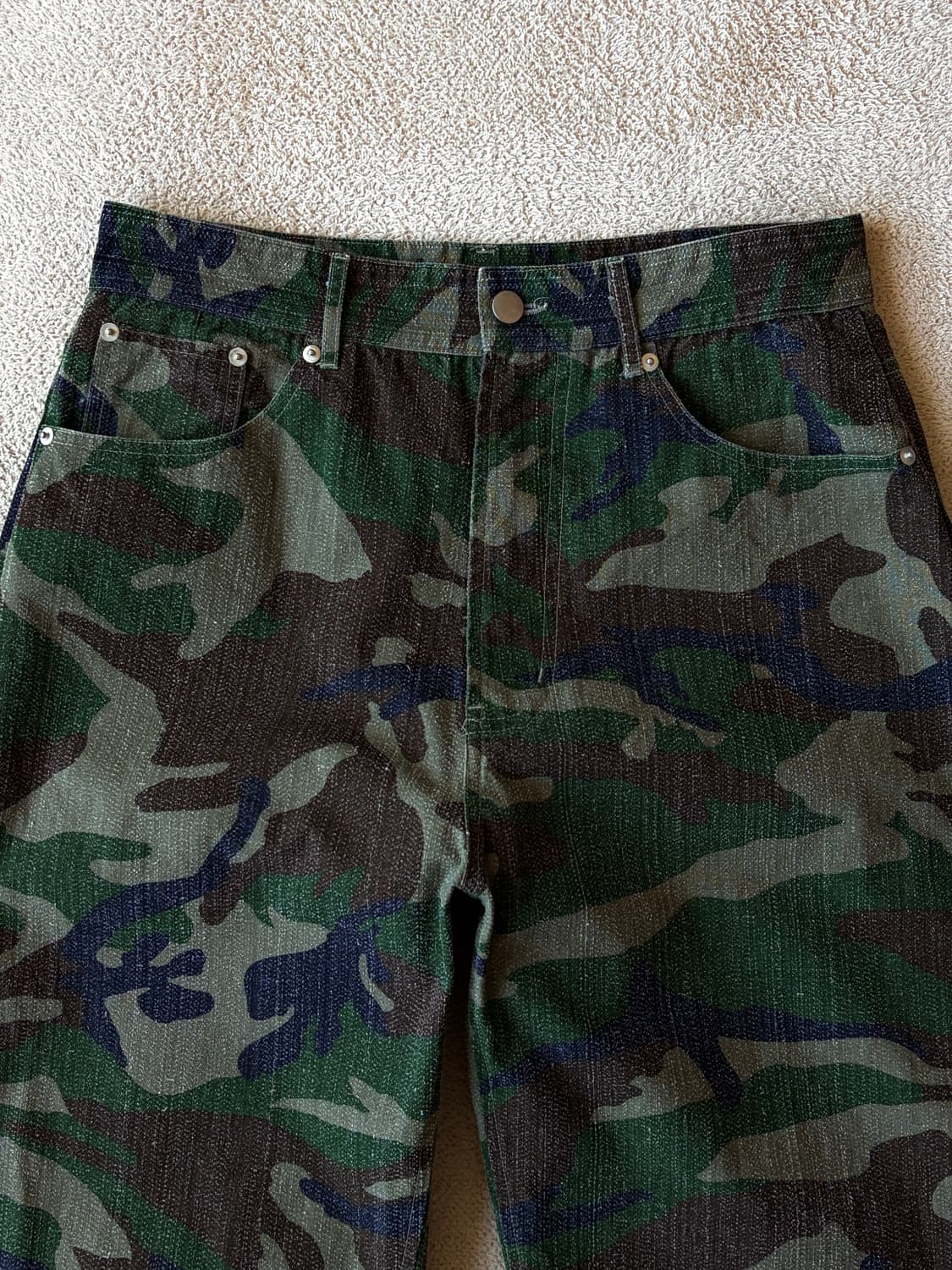 파르티멘토 디스트레스 카모플라쥬 팬츠 상품이미지3