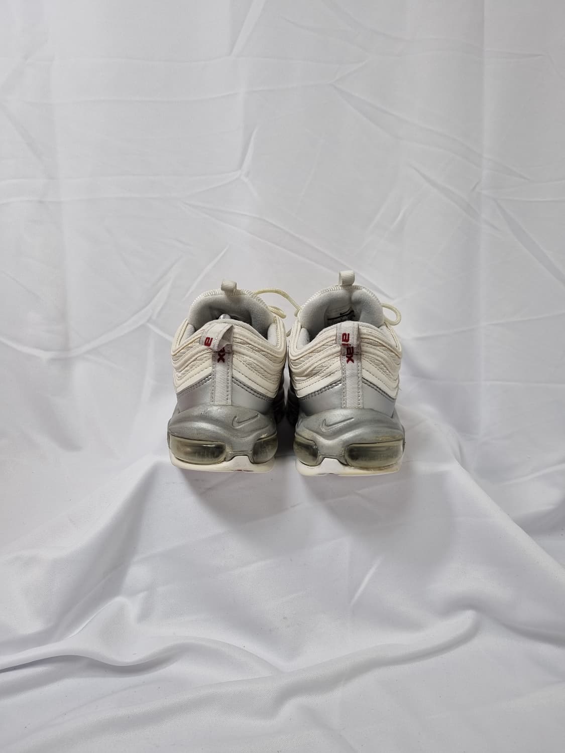 250 나이키 에어맥스 97 실버 화이트 스니커즈 상품이미지2