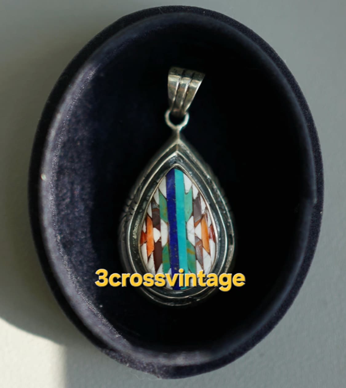 Original American Navajo Silver pendant  상품이미지2