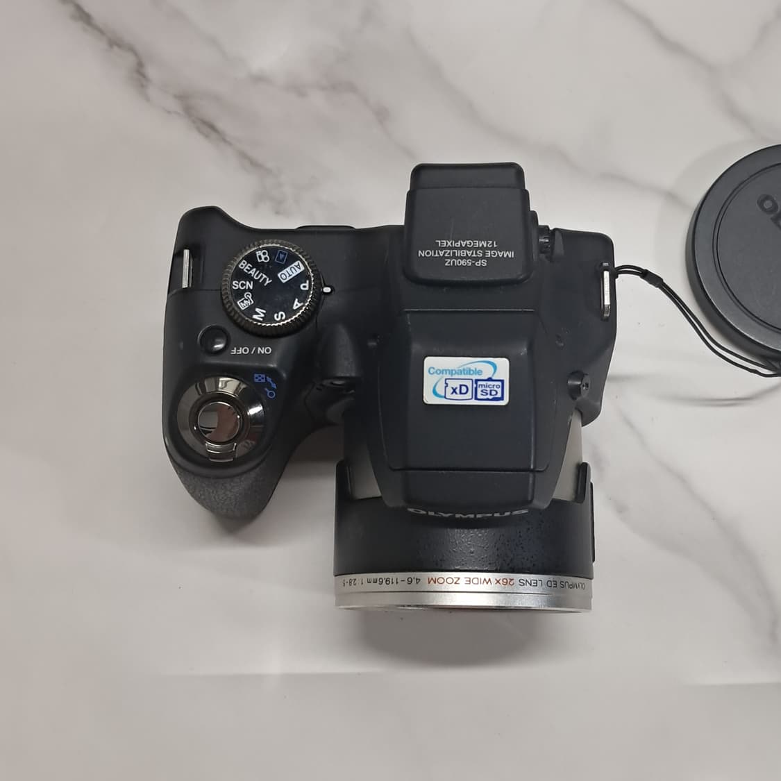 하자품) 올림푸스 SP-590UZ 빈티지 카메라 상품이미지4