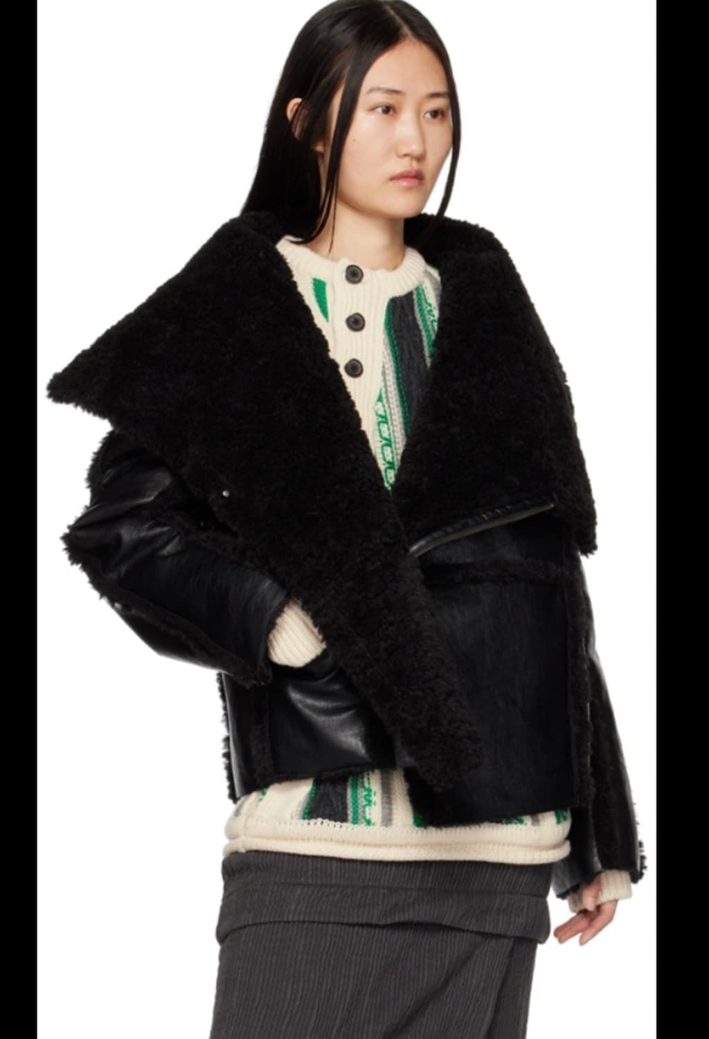 Reversible Shearling Jacket 리버시블 시어링 자켓 상품이미지4