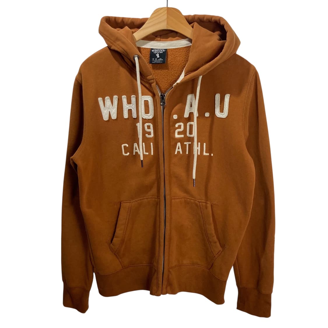 후아유 카멜 후드집업 상품이미지2