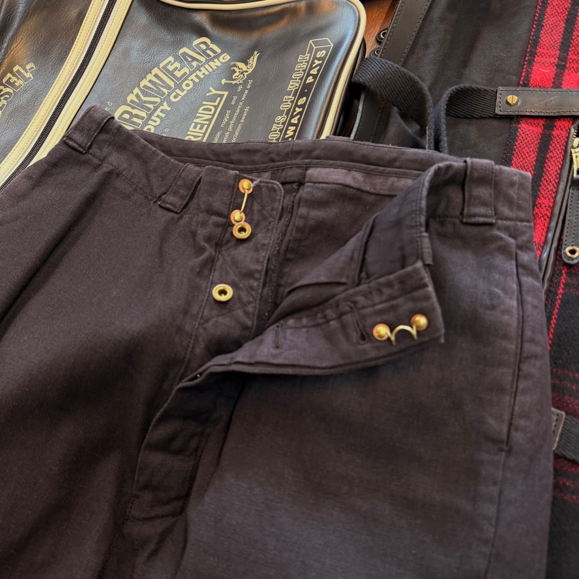 NO CONTROL AIR페이딩 패브릭 후크 디테일 일본생산 29 30 상품이미지3