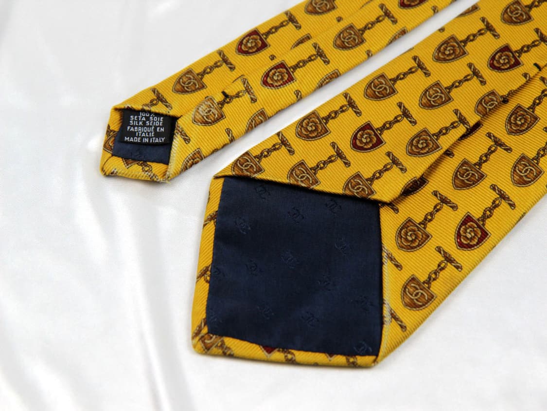 샤넬 9.5cm A-등급 남자 명품 넥타이 상품이미지4