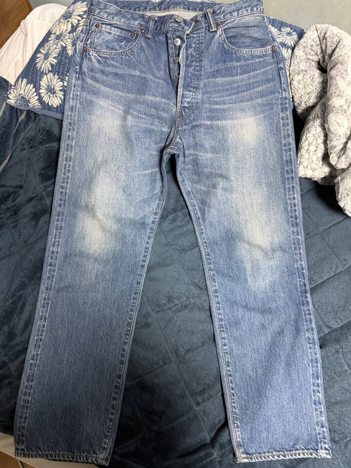 아프레쎄 와이드 워시드 E 데님 상품이미지3