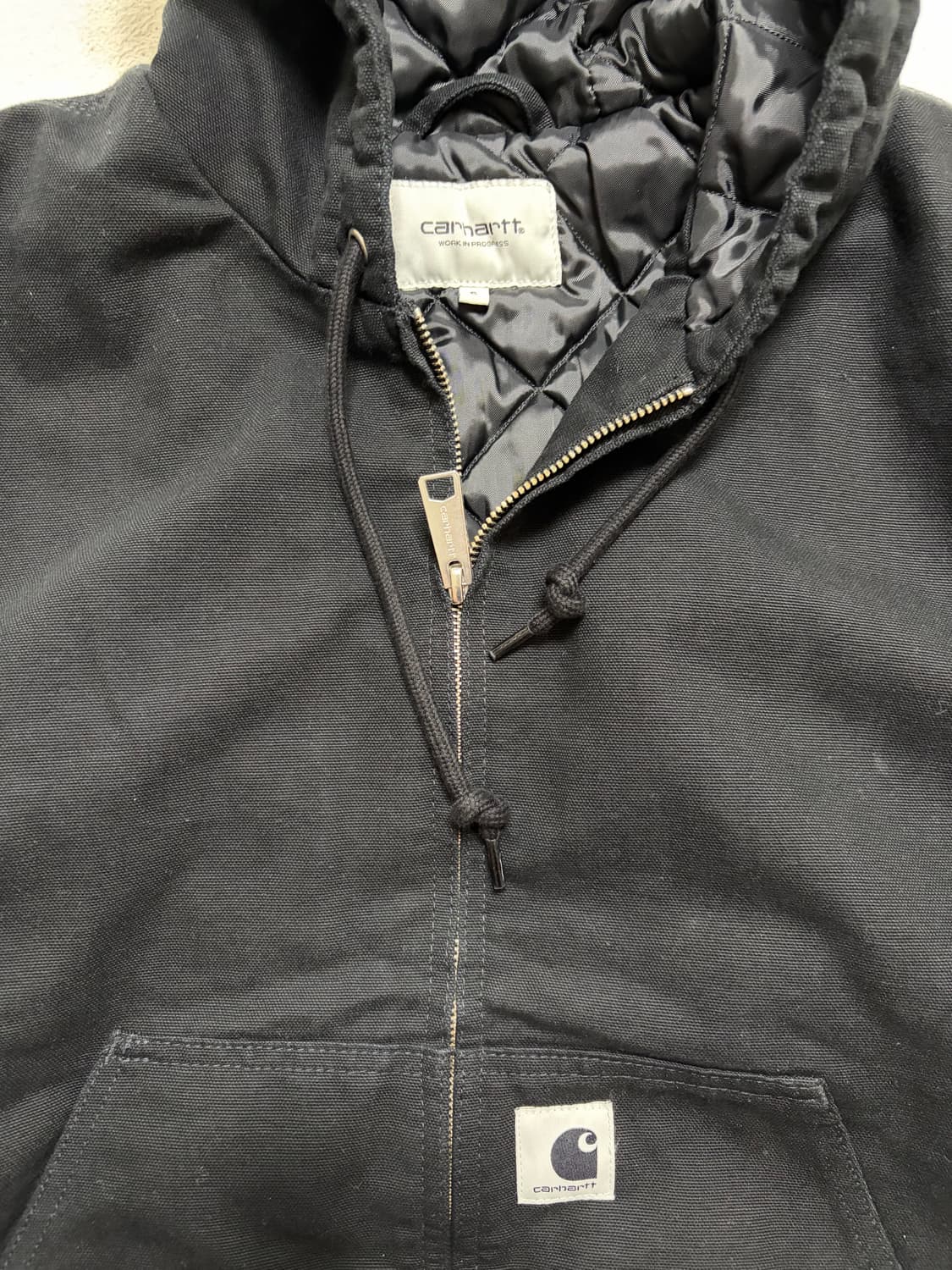 [S] 칼하트 윕(WIP) 우먼스 OG 액티브 자켓 (블랙) 상품이미지2