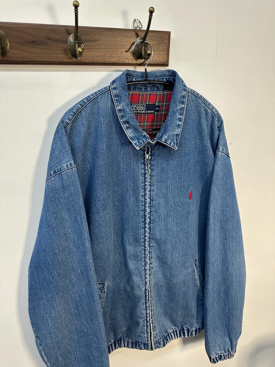 90s 폴로 랄프로렌 데님 풀집업 자켓  상품이미지3