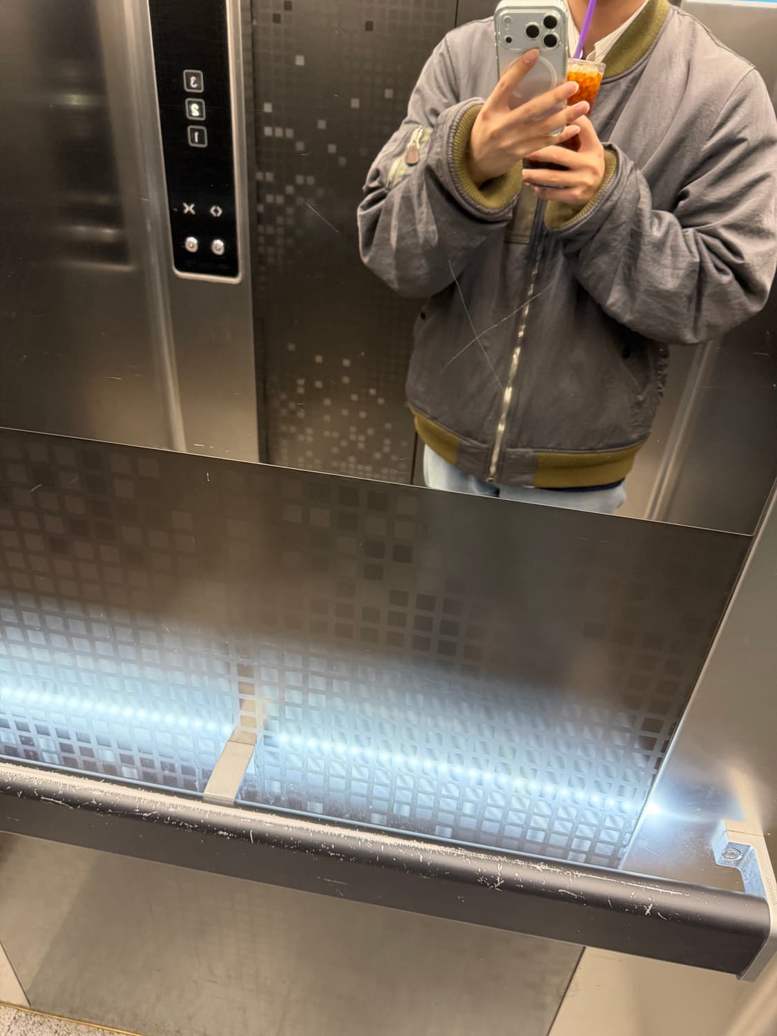 블랙아웃 ma-1 그레이 상품이미지8