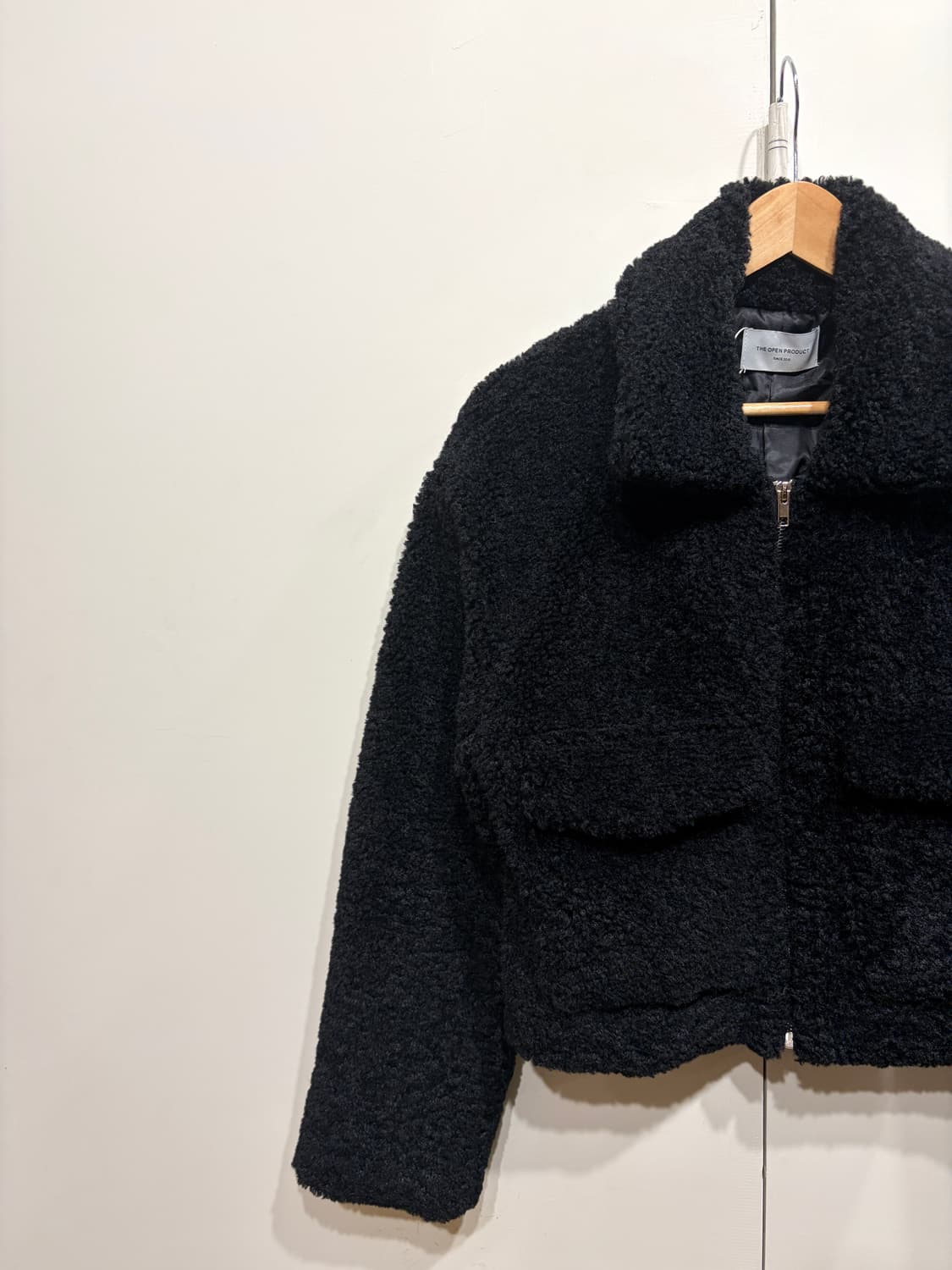 더오픈프로덕트 뽀글이 퍼 자켓 상품이미지3