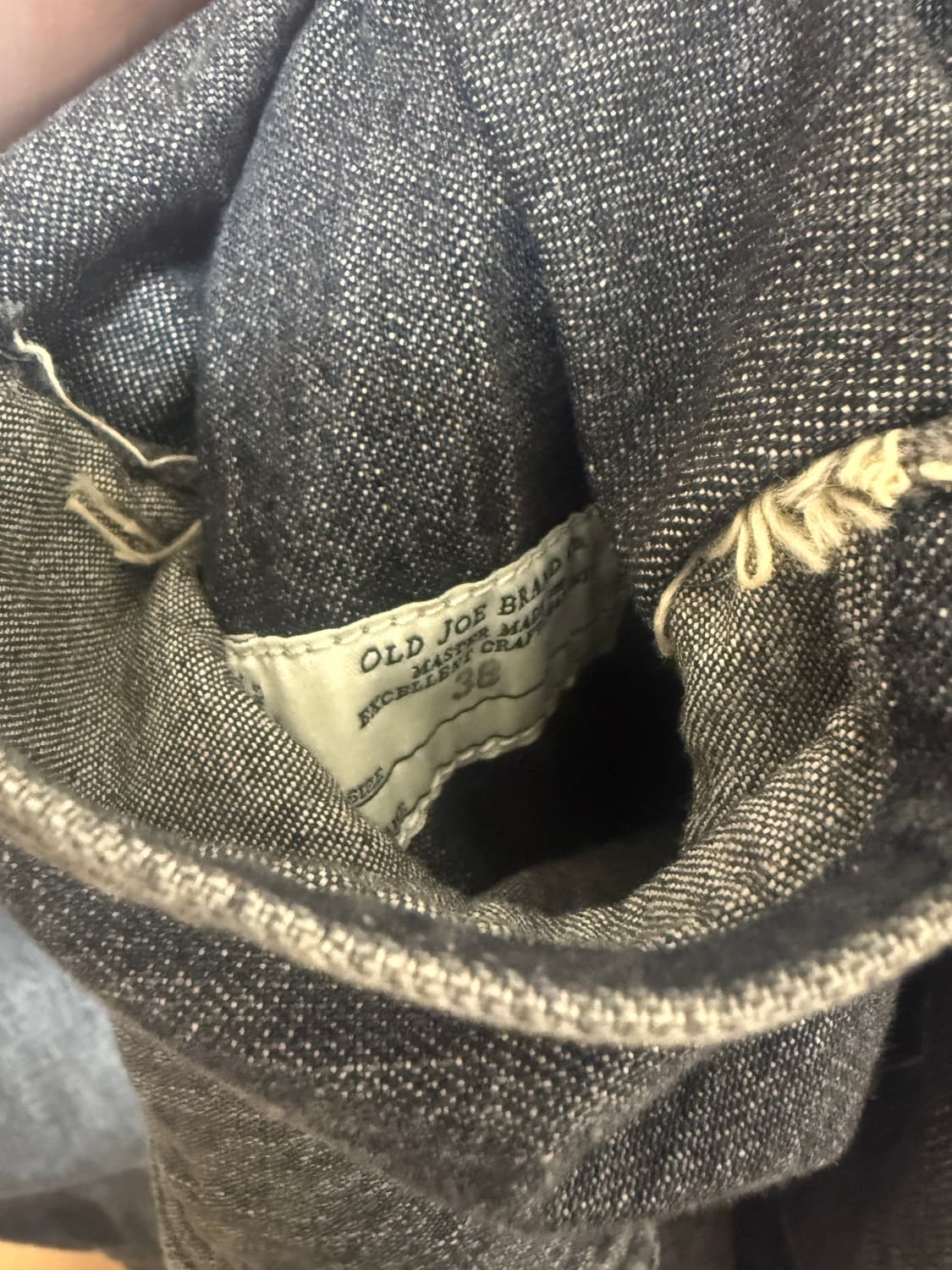 올드조 23AW 리벳티드 1st Type 데님 자켓 상품이미지4