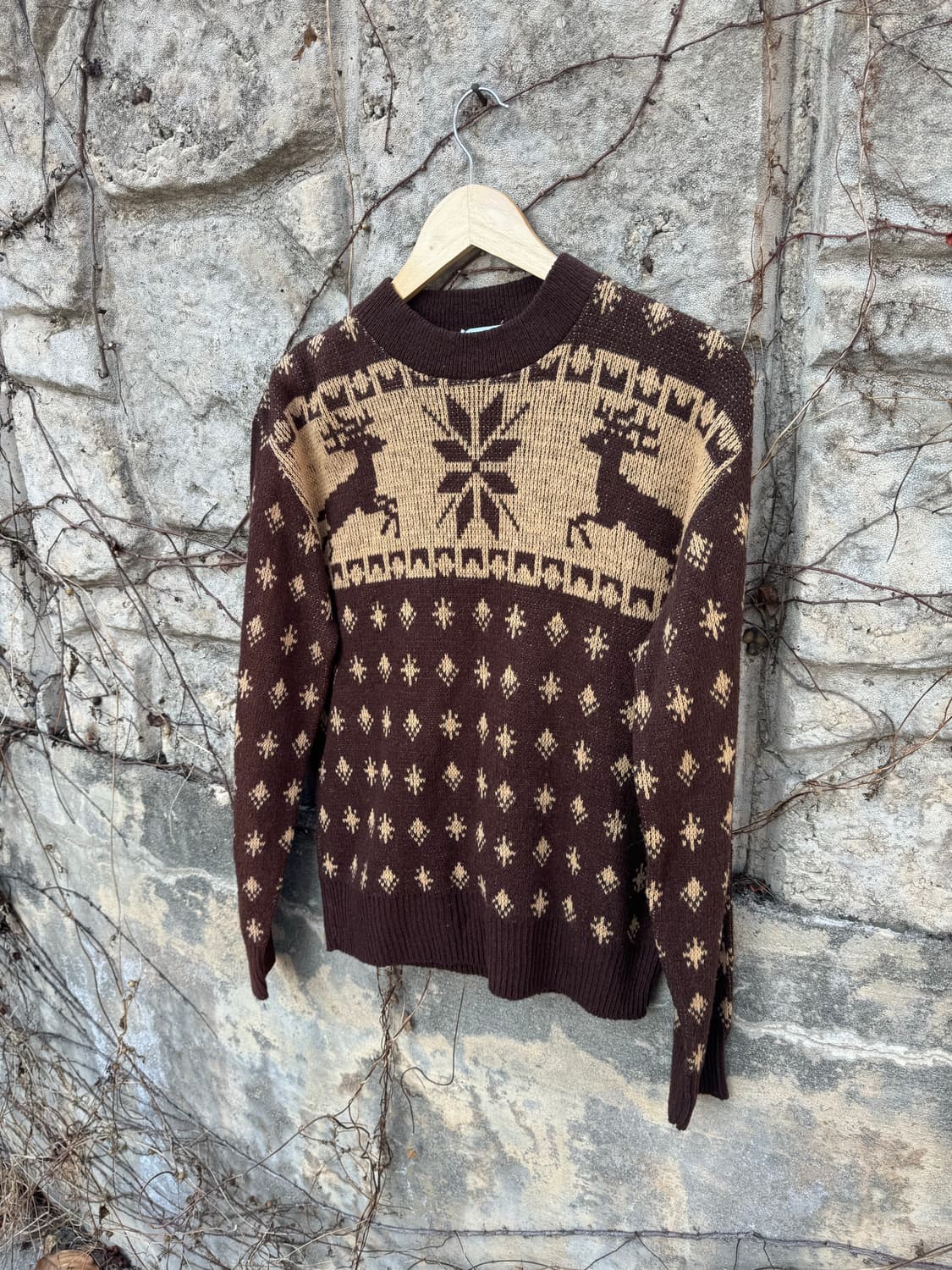90s sir buy usa 빈티지 노르딕 패턴 니트 상품이미지3