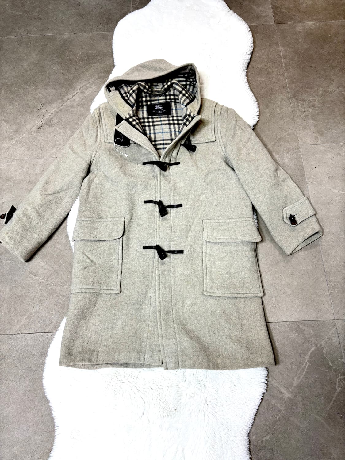 정품 버버리 떡볶이 코트 66 상품이미지9