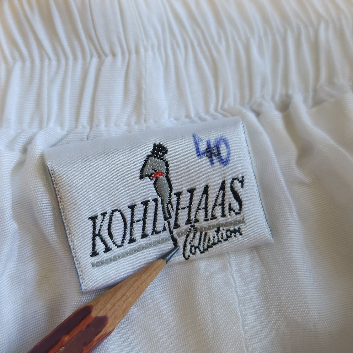 90s 빈티지 스커트 유럽 화이트 롱 스커트 50 상품이미지9