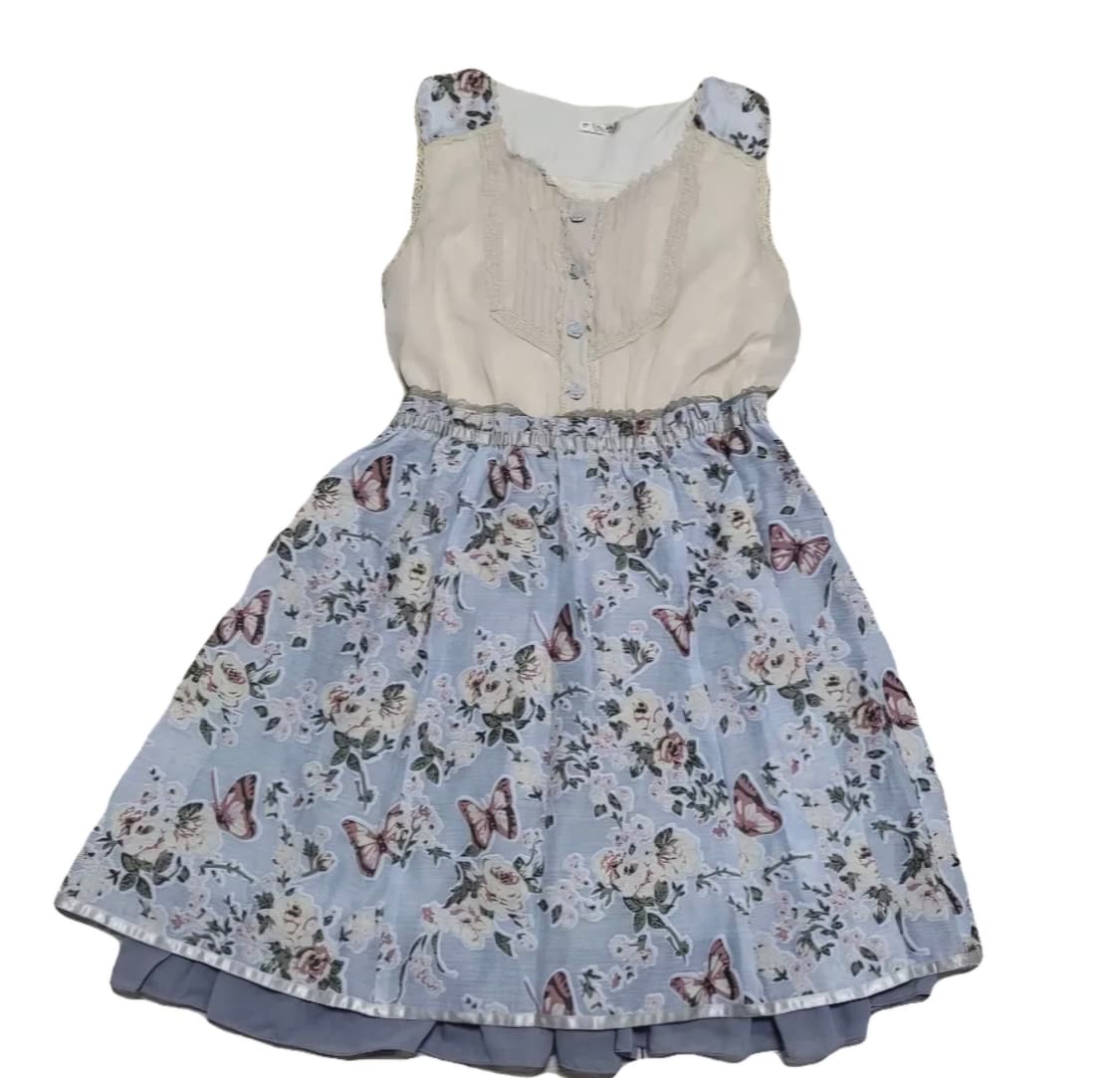 axes femme 하늘색 원피스 상품이미지1