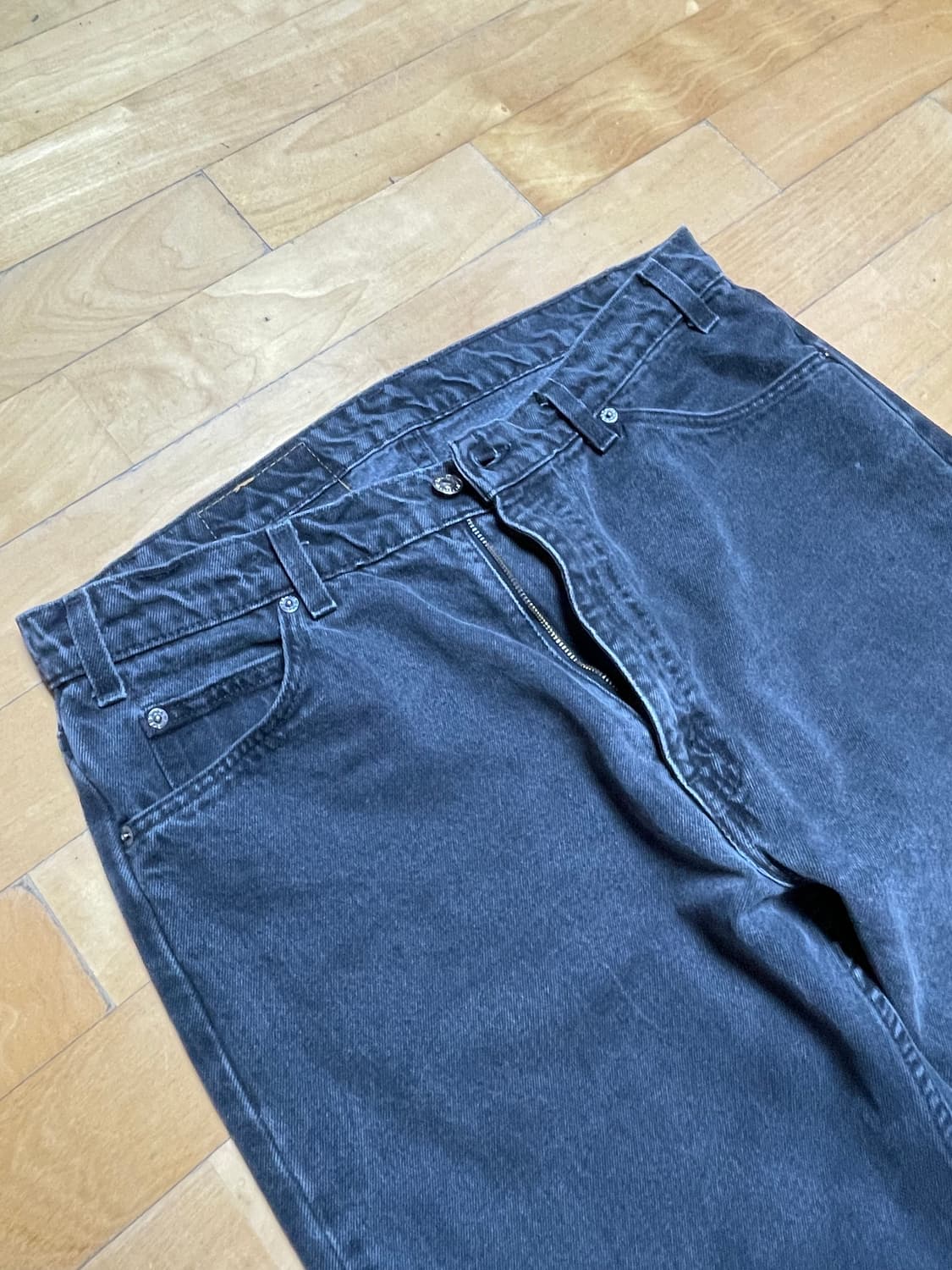 리바이스 505 오렌지탭 흑청 상품이미지2