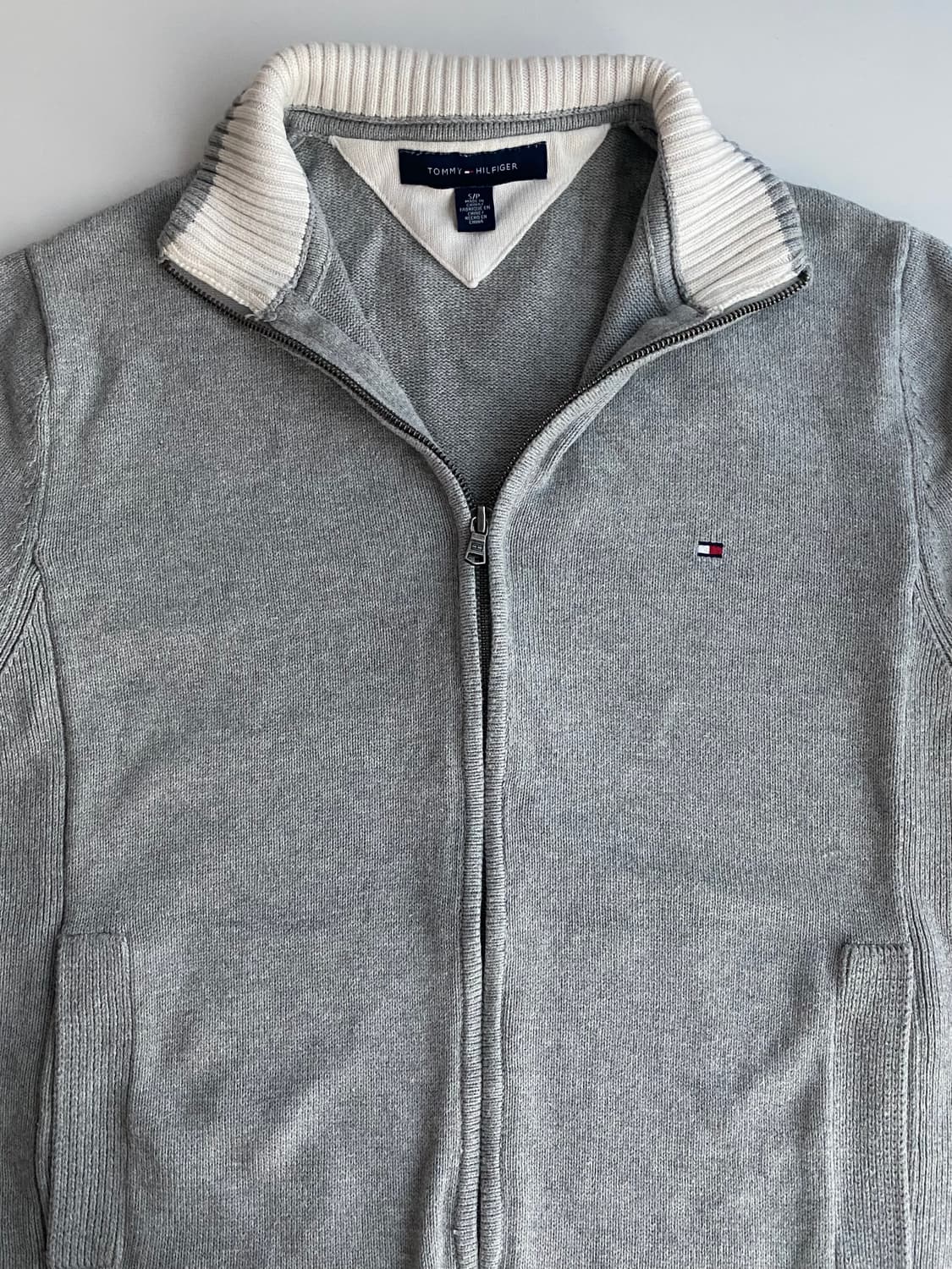 타미힐피거 니트집업 상품이미지3