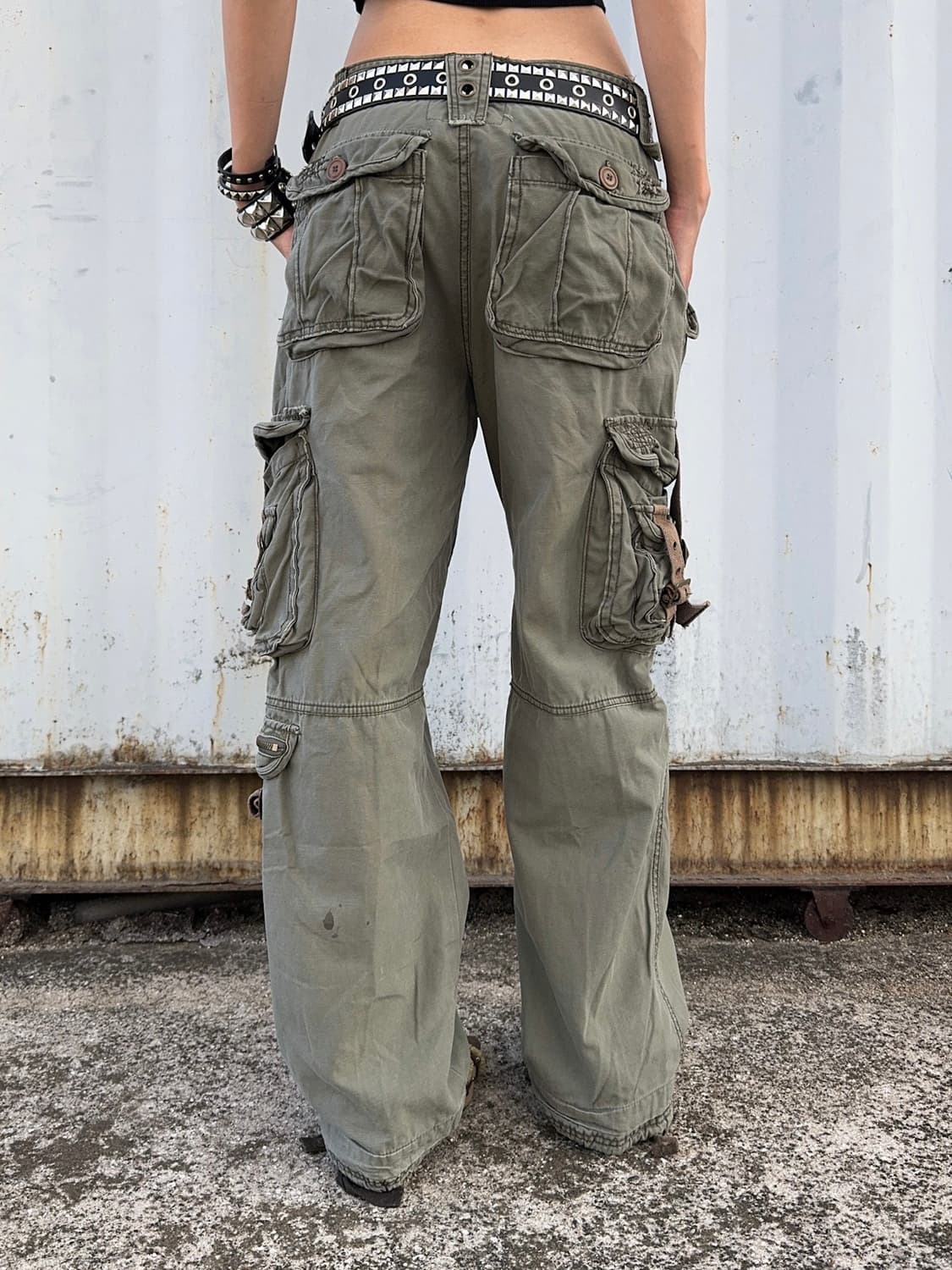VTG military catgo pants 상품이미지2