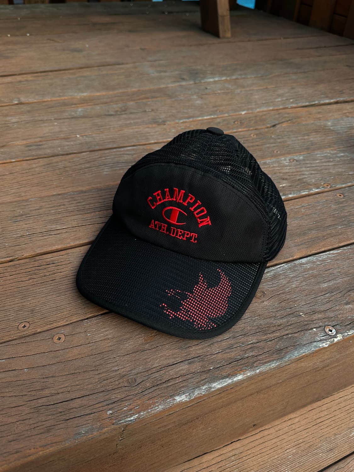 Champion 메쉬 트러커 볼캡 Athletic Dept 상품이미지1