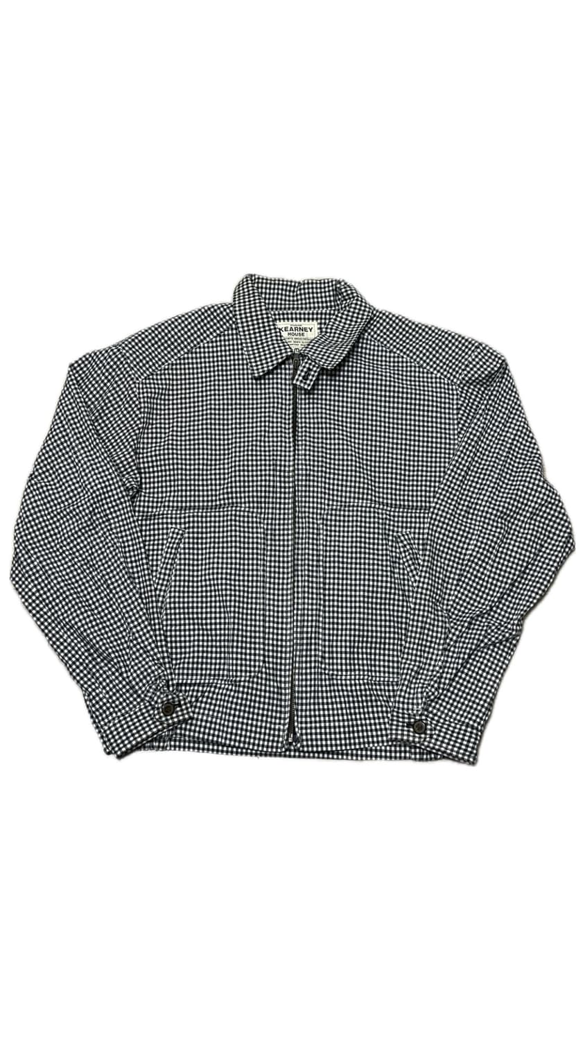 Kearney house 커니하우스 깅엄체크 집업 자켓 상품이미지7