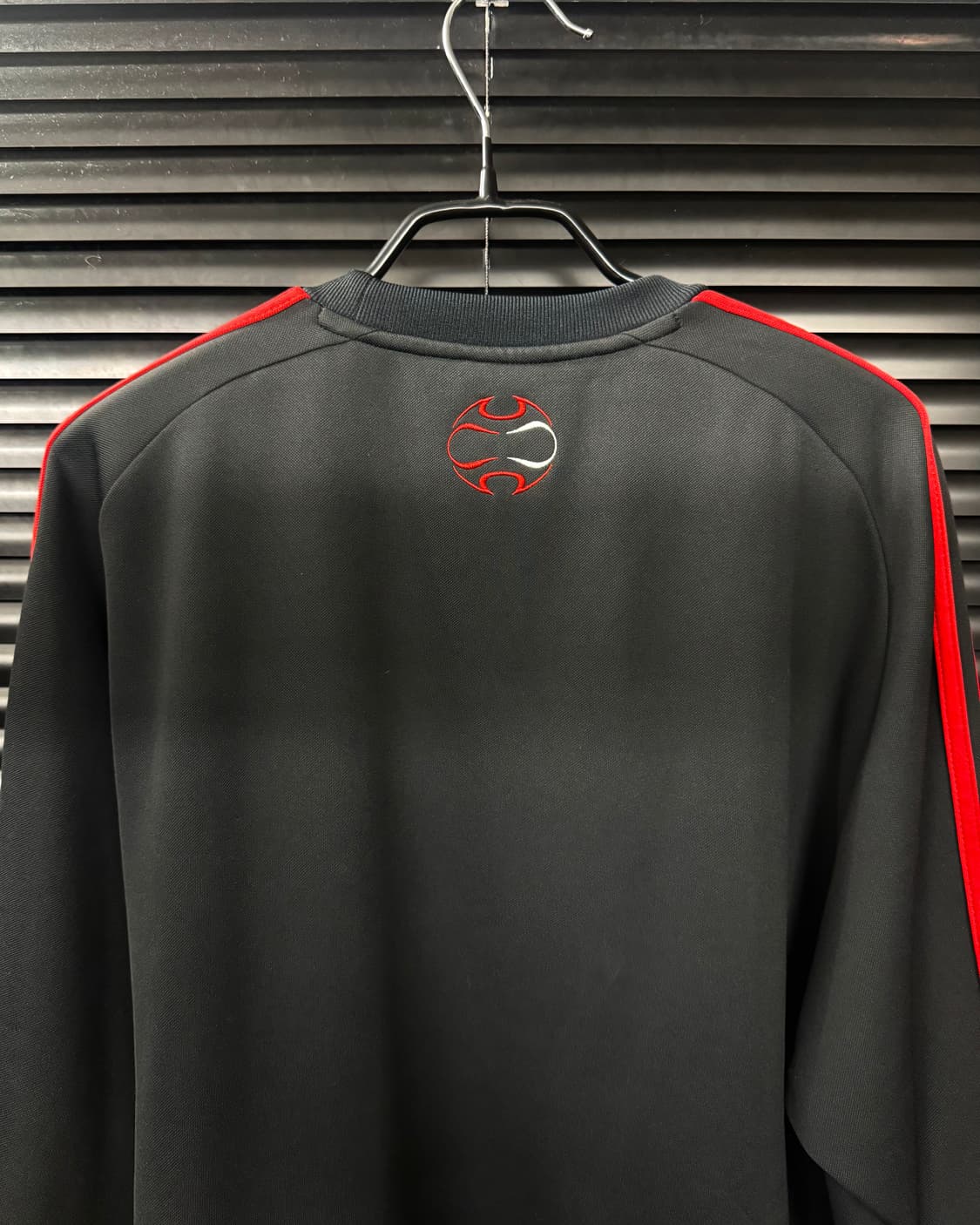 아디다스 AC밀란 클라이마 웜 블랙 레드 빨검 긴팔 티셔츠 축구 유니폼  상품이미지5