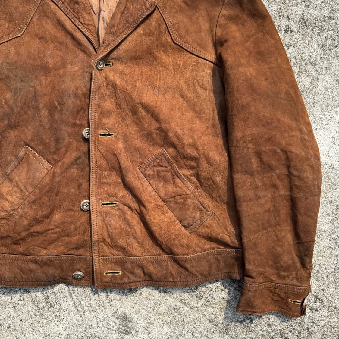 [XL] 빈티지 웨스턴 스웨이드 자켓 상품이미지5