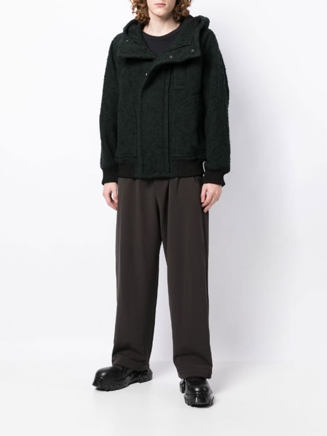 송지오옴므 부클레 후드 점퍼 팝니다 우영미 타임옴므 솔리드옴므 상품이미지1