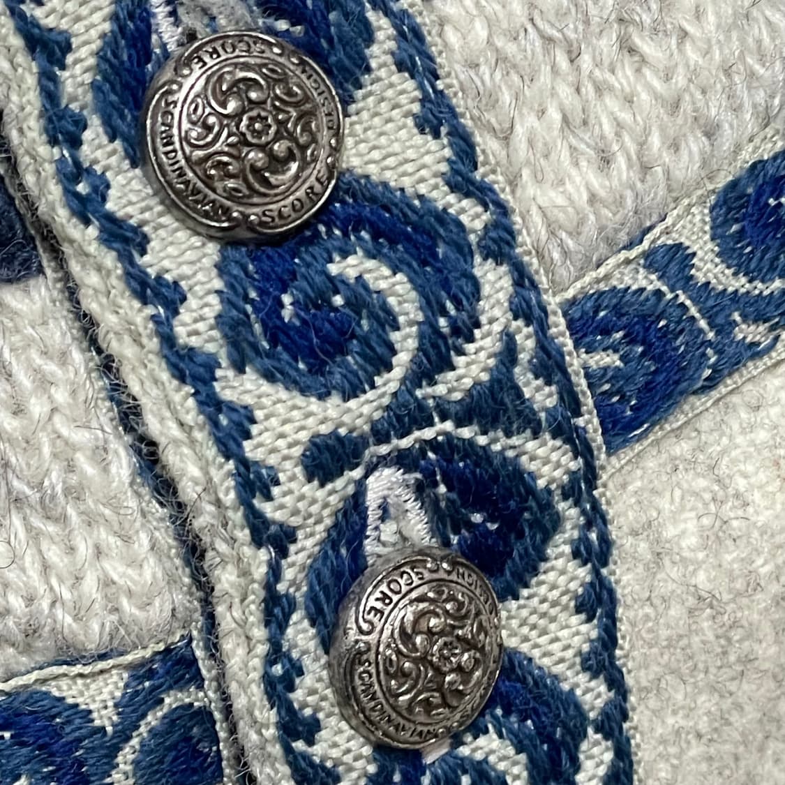 [M] 스칸디나비안 해비울 노르딕 니트 노르웨이 스웨터 상품이미지3